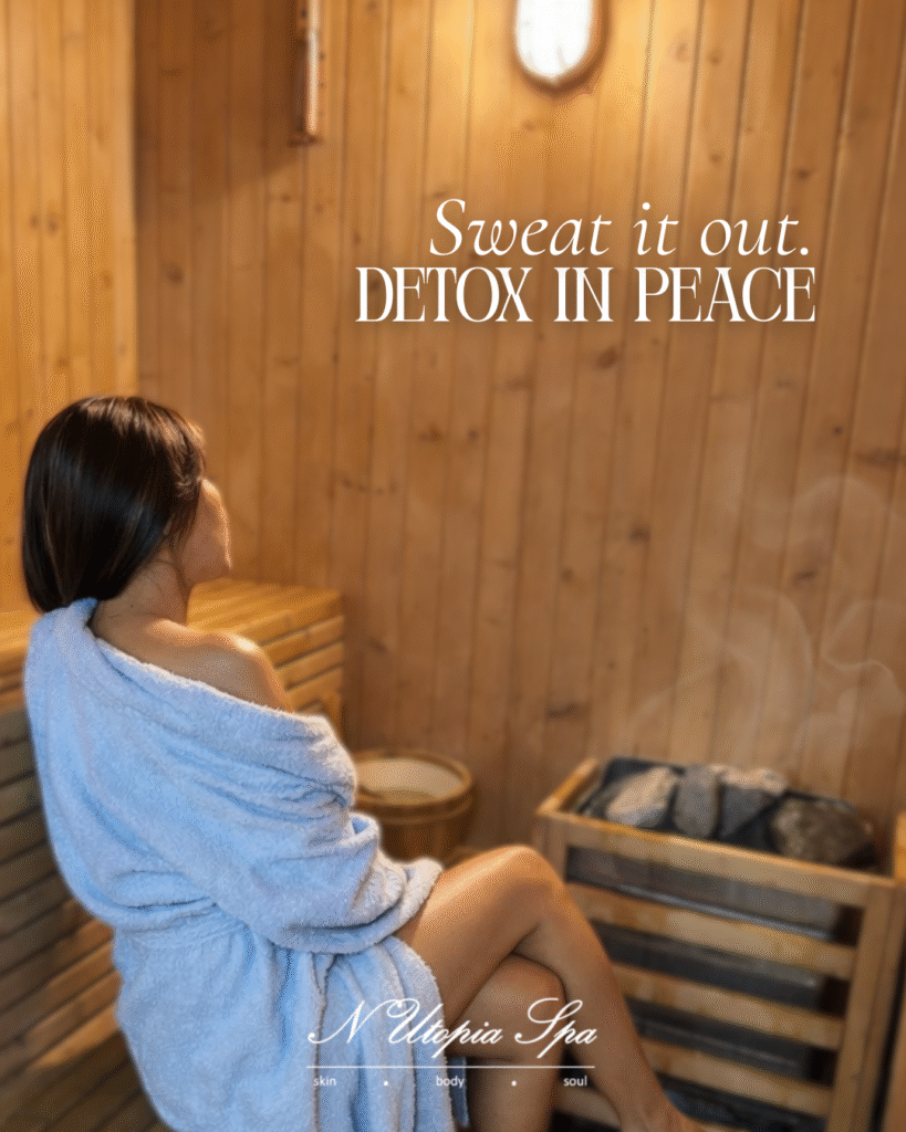 Sauna at a Spa in Makati